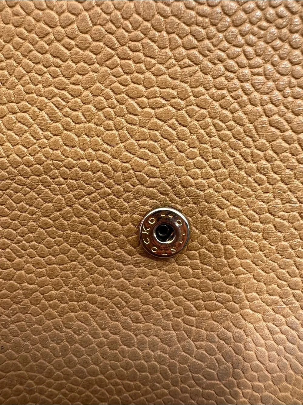 CHANEL Vintage Beige/Tan Caviar Leather Wallet ✨